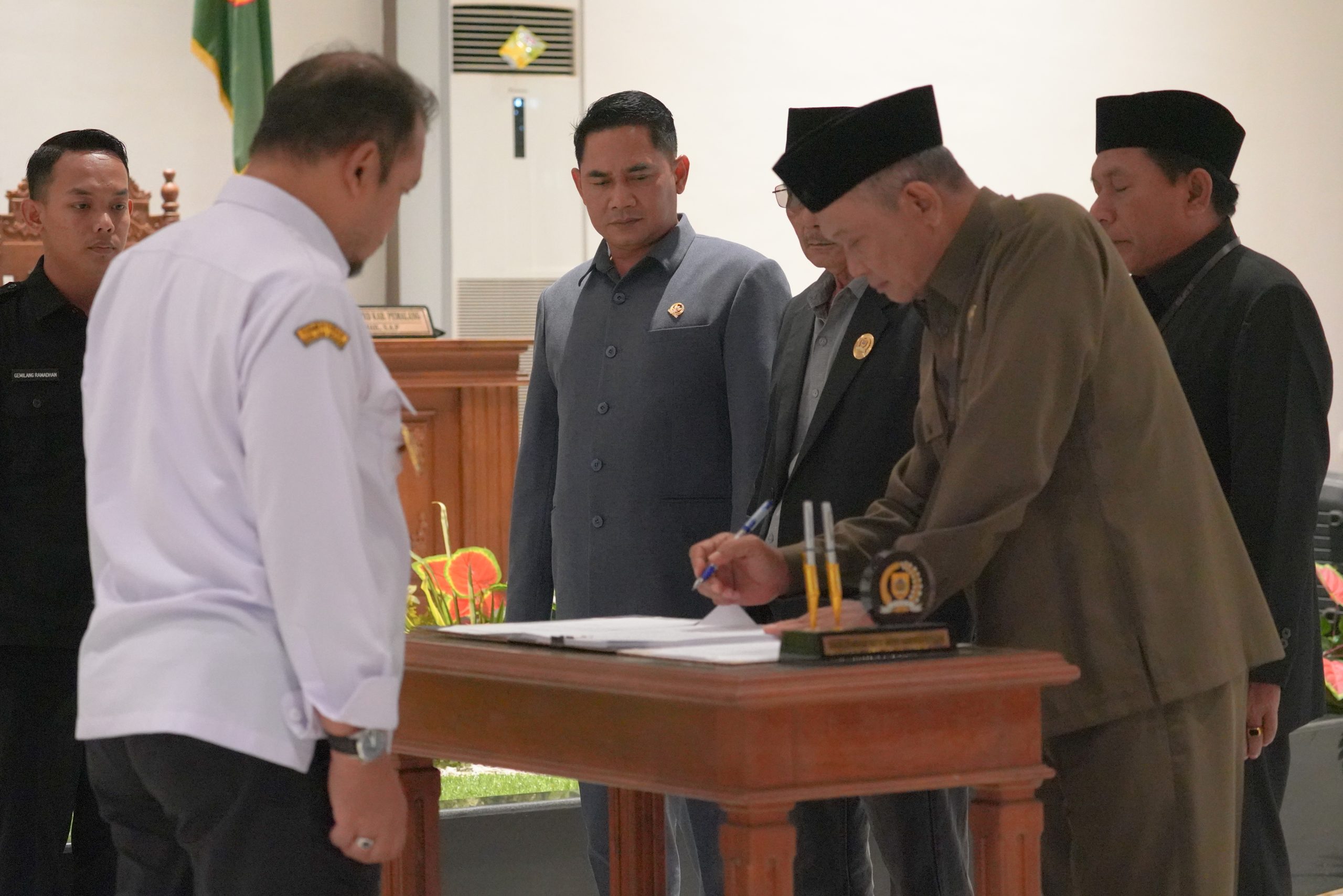 DPRD Kabupaten Pemalang menyelenggarakan Rapat Paripurna